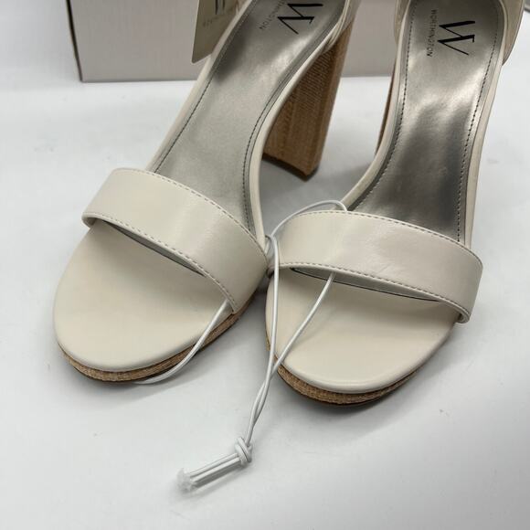 Worthington Womens Lynch Heeled Sandals Ivory Size 10M - Picture 14 of 16
